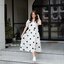 Two-Way Polka Dot Midi Dress เดรสยาวลายจุดใส่ได้2แบบ
