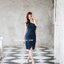 Myra one shoulder dress – สีกรม [Made by Pastel Time]