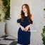 Avery Off-shoulder Dress - สีกรม [Made by Pastel Time]