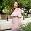 Kristen off-shoulder dress : สีชมพู [Made by Pastel Time]