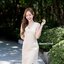 Criss Cross Dress : สีครีม [Made by Pastel Time]