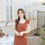 Maggie Double Bow Dress : สีส้มอิฐ [Made by Pastel Time]