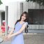 Piper Bow Dress - สีฟ้าคราม [Made by Pastel Time]