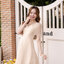 Dear Darling Midi Dress - สีครีม