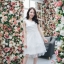 Jamille Lace Dress – สีขาว **มีแต่ XL**