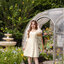 Evie Organza Puff Dress เดรสแขนพัฟ: สีเหลืองพาสเทล [Made by Pastel Time]