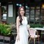 Aubrey Midi Dress : สีขาวออฟไวท์ [Made by Pastel Time]