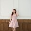 Destiny Puff Dress : สีชมพู [Made by Pastel Time]