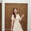 Destiny Puff Dress : สีครีม [Made by Pastel Time]