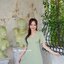 Sassy Flare Dress : สีเขียวมัทฉะ