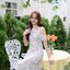 Coquette Bow Off-Shoulder Maxi Dress