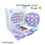 รูบิคนาฬิกา QiYi Magnetic Clock Blue , Purple | by CANDYspeed