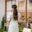 Eve - 3D Floret Midi Dress : สีเขียวมัทฉะ [Made by Pastel Time]