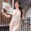 Mei Mei Maxi Dress : สีแชมเปญ [Made by Pastel Time]