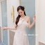 Rosy Vest Maxi Dress