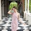 Stacey one-shoulder dress : สีชมพู [Made by Pastel Time]
