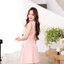 Jannie Dress : สีโอรส [Made by Pastel Time]