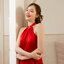 Mei Mei Maxi Dress : สีแดง [Made by Pastel Time]