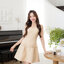Jannie Dress : สีเบจ [Made by Pastel Time]