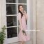 Dear Darling Midi Dress - สีชมพู
