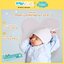Idawin หมอนหลุมเด็ก Ergonomic Memory Foam Baby Pillow Cream