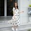 Two-Way Polka Dot Midi Dress เดรสยาวลายจุดใส่ได้2แบบ