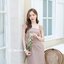Demi Dress – สีโอวัลติน **มีแต่ 2XL**