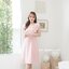 Rika Ruffle Dress : สีชมพู