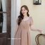 Ella Loveable Dress : สีโอวัลติน **มีแต่ XL**