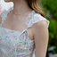 Girlish Floret Dress : ลายช่อดอกไม้ผูกโบว์ [Made by Pastel Time]