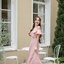 Stella Maxi Dress : สีชมพู