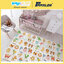 Parklon PE Portable Mat แผ่นรองคลานเกาหลีรุ่นพับได้ขนาด 140x 200 x1 cm. ลาย ABC Alphabet