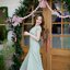 Petal Sway Maxi Dress : สีเขียวมัทฉะ