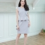 Catia Dress – สีเทา
