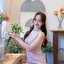 Milly Back Bow Dress : สีชมพู