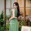 Aubrey Midi Dress : สีเขียว [Made by Pastel Time]