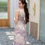 Milly Bow Dress : Pink Candy โทนสีชมพู-ขาว-เทา