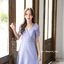 Amy Double Bow Dress - สีฟ้าคราม [Made by Pastel Time]