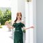 Kathy Off Shoulder Dress - สีเขียวเข้ม **มีแต่S**