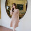Bellette Bow Shoulder Dress : สีโอวัลติน