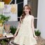 Bow me softly dress : สีเหลืองอ่อน