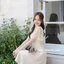 Dear Darling Midi Dress - สีครีม