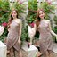 Myra one shoulder dress – สีโอวัลติน [Made by Pastel Time]