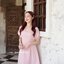 Destiny Puff Dress : สีชมพู [Made by Pastel Time]