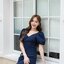 Amber 2in1 Dress : สีกรม [Made by Pastel Time]