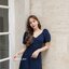 Amber 2in1 Dress : สีกรม [Made by Pastel Time]