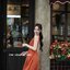 Aubrey Midi Dress : สีส้มอิฐ [Made by Pastel Time]