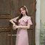 Stella Maxi Dress : สีชมพู