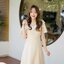 Bellette Bow Shoulder Dress