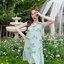 Bow me softly dress : สีเขียว